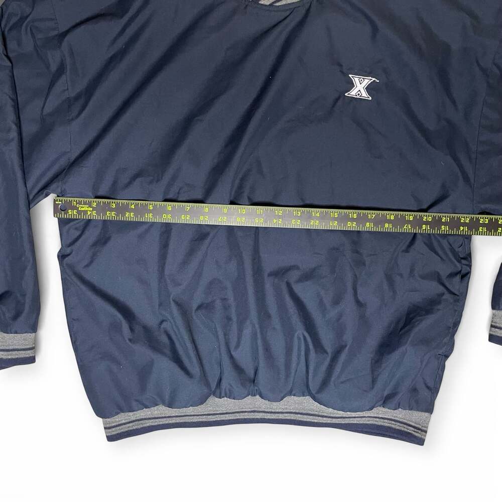 North End Xavier University Pullover Jacket Men’s Medium Navy Blue - Picture 2 of 4